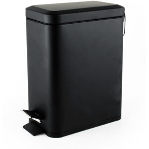 Beldray LA041173BLKFEU7 Bathroom Pedal Bin ? Rectangular Soft-Close Lid Rubbish Beldray LA041173BLKFEU7 Bathroom Pedal Bin ? Rectangular Soft-Close Lid Rubbish