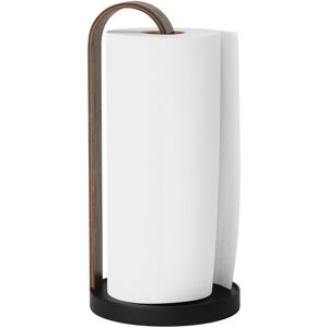 Umbra Bellwood Paper Towel Holder for Kitchen Countertop with Real Wood Stand a Umbra Bellwood Paper Towel Holder for Kitchen Countertop with Real Wood Stand a