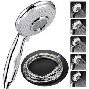 Unbranded (As show, One size) Shower Head + 2M Flexible Shower Hose, Shower Head with Hose Unbranded (As show, One size) Shower Head + 2M Flexible Shower Hose, Shower Head with Hose