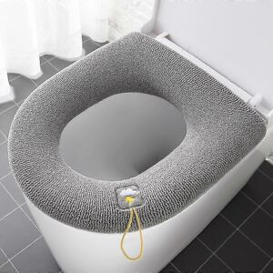 Unbranded (As show, One size) Winter Warm Toilet Seat Cover Closestool Mat 1pcs Washable B Unbranded (As show, One size) Winter Warm Toilet Seat Cover Closestool Mat 1pcs Washable B