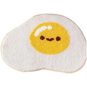 Unbranded (As show, One size) Funny Egg Yolk Bath Mat (Smile) Water Absorbent Non slip Mat Unbranded (As show, One size) Funny Egg Yolk Bath Mat (Smile) Water Absorbent Non slip Mat