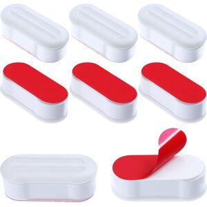 Unbranded (As show, One size) 8 Pieces Universal Toilet Seat Bumpers Seat Bumpers Kit With Unbranded (As show, One size) 8 Pieces Universal Toilet Seat Bumpers Seat Bumpers Kit With