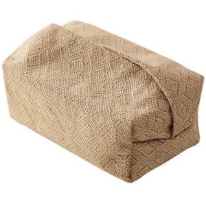 Unbranded (As show, One size) Japanese cotton linen cloth paper towel box simple home stay Unbranded (As show, One size) Japanese cotton linen cloth paper towel box simple home stay