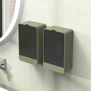Unbranded (As show, One size) Soap Dish Holder Shower 2 Pack Bar Soap Holder with Drain Wa Unbranded (As show, One size) Soap Dish Holder Shower 2 Pack Bar Soap Holder with Drain Wa