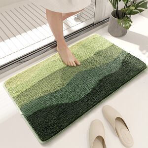 Unbranded (Green) Bathroom Rug Mat, Extra Soft And Absorbent Unbranded (Green) Bathroom Rug Mat, Extra Soft And Absorbent