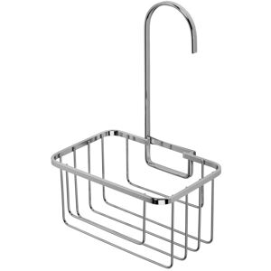 Croydex QM260441 Chrome Shower Riser Rail Hook Over Caddy Basket, 5 Year Rust Fr Croydex QM260441 Chrome Shower Riser Rail Hook Over Caddy Basket, 5 Year Rust Fr