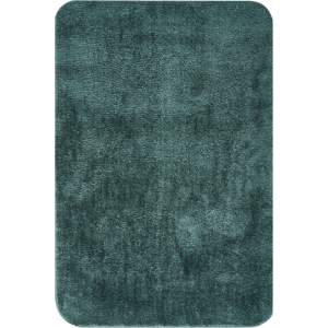 Beliani Bath Mat URLANA Dark Green 60 x 90 cm Microfibre Beliani Bath Mat URLANA Dark Green 60 x 90 cm Microfibre