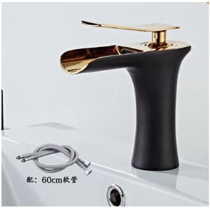 Unbranded Waterfall Bathroom Faucet, Waterfall Spout Solid Brass Tall Vessel Sink Faucet w Unbranded Waterfall Bathroom Faucet, Waterfall Spout Solid Brass Tall Vessel Sink Faucet w