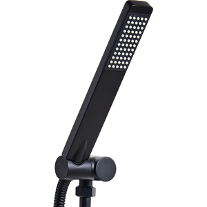 Beliani Shower Head CHILAPA Brass Black Beliani Shower Head CHILAPA Brass Black