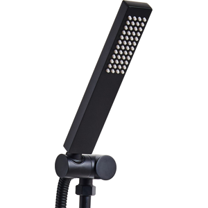Beliani Black Rectangular Shower Head - Shower Head Beliani Black Rectangular Shower Head - Shower Head