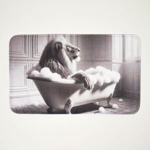 Homescapes Soft Lion Bath Mat, 45 x 75cm Homescapes Soft Lion Bath Mat, 45 x 75cm