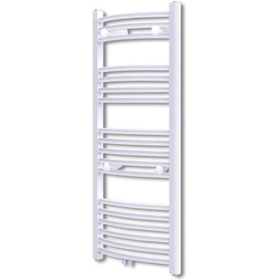 vidaXL Bathroom Radiator Curved 600x1160 mm - Bathroom Heating Towel Rail vidaXL Bathroom Radiator Curved 600x1160 mm - Bathroom Heating Towel Rail