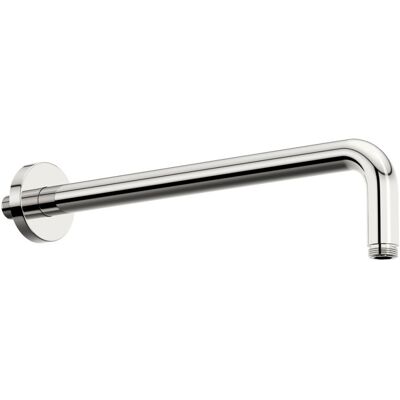 NES Home 380mm Round Wall Mounted Shower Arm Chrome NES Home 380mm Round Wall Mounted Shower Arm Chrome