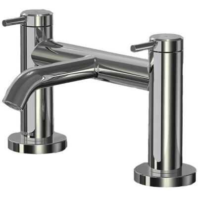 McAlpine Kelvin Bath Filler Mixer Tap BF-K Chrome Easy Installation McAlpine Kelvin Bath Filler Mixer Tap BF-K Chrome Easy Installation