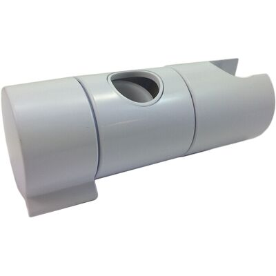 Mira L14D White Shower Head Holder - 19mm Rail Clamp Bracket Mira L14D White Shower Head Holder - 19mm Rail Clamp Bracket