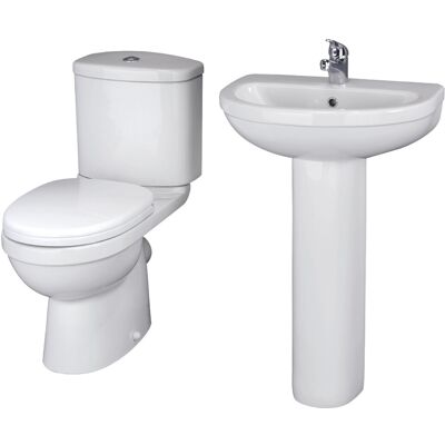Balterley - Vito - 550mm - 1 Tap Hole - Toilet Bundle Balterley - Vito - 550mm - 1 Tap Hole - Toilet Bundle