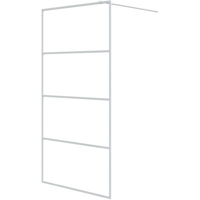 vidaXL Walk-in Shower Wall White 100x195 cm - Shower Wall vidaXL Walk-in Shower Wall White 100x195 cm - Shower Wall