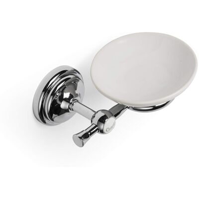 Croydex 1919 Zinc Alloy Soap Dish - Easy Mounting Croydex 1919 Zinc Alloy Soap Dish - Easy Mounting