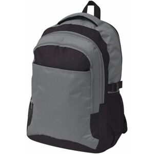 VidaXL Travel Hiking Camping Backpack Rucksack Luggage Waterproof 40 L Black and Grey VidaXL Travel Hiking Camping Backpack Rucksack Luggage Waterproof 40 L Black and Grey