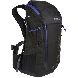(One Size, Black/Surfspray Blue) Regatta Blackfell III 25L Rucksack (One Size, Black/Surfspray Blue) Regatta Blackfell III 25L Rucksack