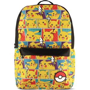 Pokémon Pokemon Pikachu Comic Book Strip All-Over Print Backpack Pokémon Pokemon Pikachu Comic Book Strip All-Over Print Backpack