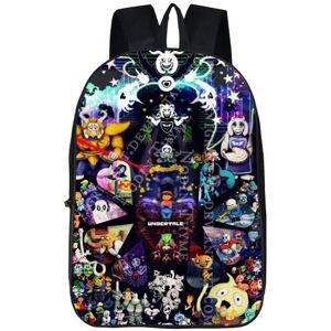 Unbranded (Black Purple) 17"Undertale Sans Papyrus Backpack School Travel Bag Unbranded (Black Purple) 17"Undertale Sans Papyrus Backpack School Travel Bag