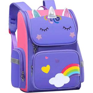 Unbranded (Purple, Large) Children Unicorn Backpack Shoulder Strap with Reflective strip S Unbranded (Purple, Large) Children Unicorn Backpack Shoulder Strap with Reflective strip S