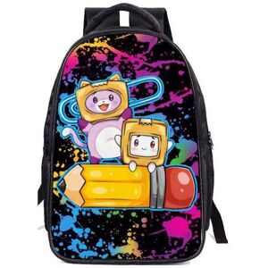 Unbranded (Blue, Knapsack) Lankybox Backpack 3d Printing Casual School Bags For Teenage Gi Unbranded (Blue, Knapsack) Lankybox Backpack 3d Printing Casual School Bags For Teenage Gi