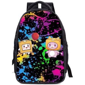 Unbranded (Red, Knapsack) Lankybox Backpack 3d Printing Casual School Bags For Teenage Gir Unbranded (Red, Knapsack) Lankybox Backpack 3d Printing Casual School Bags For Teenage Gir