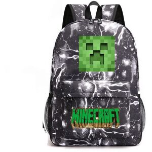 Unbranded (Lightning Black) Minecraft Backpack For Teenagers Kids Boys Children Student Sc Unbranded (Lightning Black) Minecraft Backpack For Teenagers Kids Boys Children Student Sc