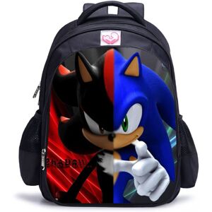 Unbranded (Large (32*17*42), 16) Sonic kids backpack students bag large capacity outdoor t Unbranded (Large (32*17*42), 16) Sonic kids backpack students bag large capacity outdoor t