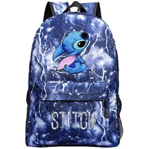 Unbranded (Thunder Blue) Stitch backpack Students Boys Girls back to school Bags Teens Dai Unbranded (Thunder Blue) Stitch backpack Students Boys Girls back to school Bags Teens Dai