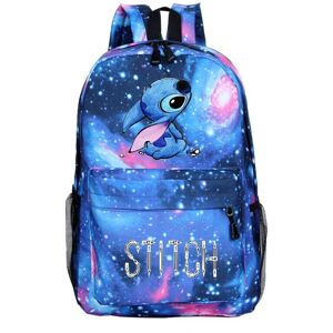 Unbranded (Star Blue) Stitch backpack Students Boys Girls back to school Bags Teens Daily Unbranded (Star Blue) Stitch backpack Students Boys Girls back to school Bags Teens Daily