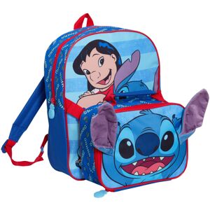 (One Size) Lilo And Stitch Backpack With Lunch Bag Disney Matching School Nurser (One Size) Lilo And Stitch Backpack With Lunch Bag Disney Matching School Nurser