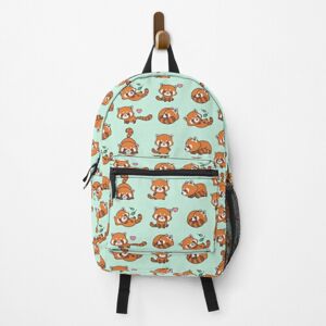 Famgem Backpack Red Panda Pattern School Bag Travel 15" Famgem Backpack Red Panda Pattern School Bag Travel 15"