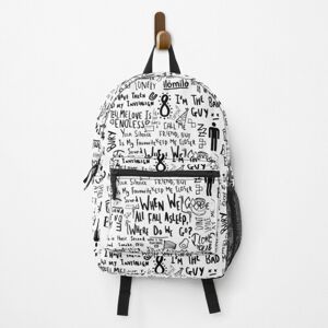 Famgem Billie Eilish-Inspired 15-Inch Backpack Lightweight Durable Polyester School & Famgem Billie Eilish-Inspired 15-Inch Backpack Lightweight Durable Polyester School &