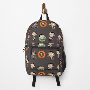 Famgem Backpack Mr. Bean School Bag Travel 15" Famgem Backpack Mr. Bean School Bag Travel 15"