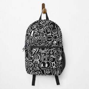 Famgem Backpack Chalk Doodles School Bag Travel 15" Famgem Backpack Chalk Doodles School Bag Travel 15"