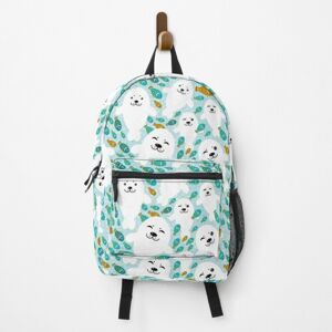 Famgem Backpack kawaii cute seal and fish in water School Bag Travel 15" Famgem Backpack kawaii cute seal and fish in water School Bag Travel 15"