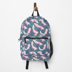 Famgem Backpack Axolotls School Bag Travel 15" Famgem Backpack Axolotls School Bag Travel 15"