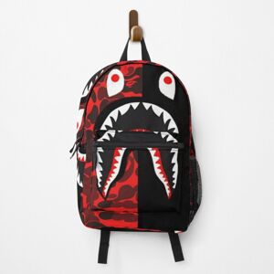 Famgem Backpack bape shark School Bag Travel 15" Famgem Backpack bape shark School Bag Travel 15"