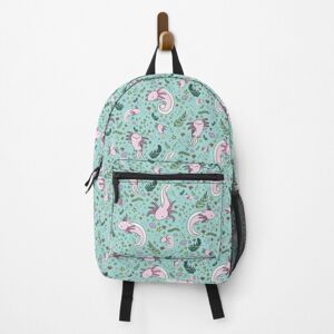 Famgem Backpack Axolotl School Bag Travel 15" Famgem Backpack Axolotl School Bag Travel 15"