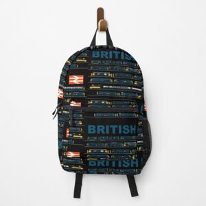 Famgem Backpack BRITISH RAIL TRAINS School Bag Travel 15" Famgem Backpack BRITISH RAIL TRAINS School Bag Travel 15"