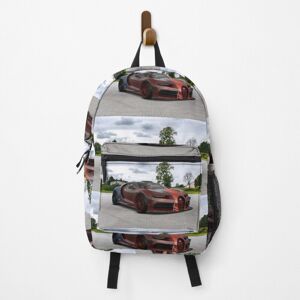 Famgem Backpack Bugatti Chiron Super Sport 300 School Bag Travel 15" Famgem Backpack Bugatti Chiron Super Sport 300 School Bag Travel 15"