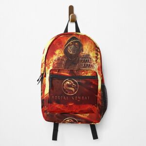 Famgem Backpack MK Movie Scorpion School Bag Travel 15" Famgem Backpack MK Movie Scorpion School Bag Travel 15"
