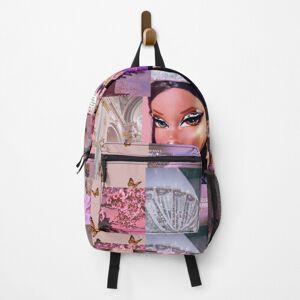 Famgem Backpack Pink Baddie Bratz Collage School Bag Travel 15" Famgem Backpack Pink Baddie Bratz Collage School Bag Travel 15"