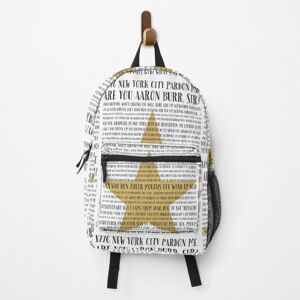 Famgem Backpack Aaron Burr Sir Alexander Hamilton The Musical School Bag Travel 15" Famgem Backpack Aaron Burr Sir Alexander Hamilton The Musical School Bag Travel 15"