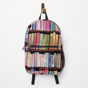 Famgem Backpack Bookworm Antique book library, vintage book shelf School Bag Travel 15" Famgem Backpack Bookworm Antique book library, vintage book shelf School Bag Travel 15"
