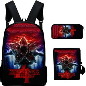 Unbranded Stranger Things 4 Demogorgon Kids Backpack Student Rucksack Messenger Crossbody Unbranded Stranger Things 4 Demogorgon Kids Backpack Student Rucksack Messenger Crossbody