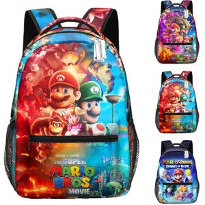 Unbranded (C) Super Mario Kids Backpack Student Rucksack Children School Shoulder Bags Tra Unbranded (C) Super Mario Kids Backpack Student Rucksack Children School Shoulder Bags Tra